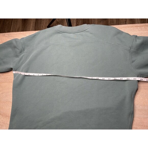 Lululemon Perfectly Oversized Crew Tidewater Teal Size 8 - Picture 6 of 7